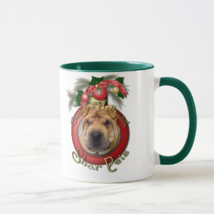 Christmas - Deck the Halls - Shar Peis Mug