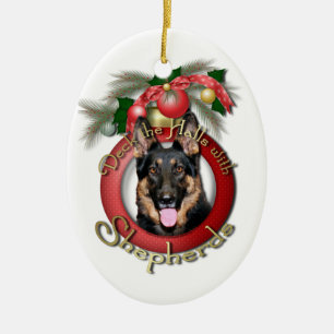 Christmas - Deck the Halls - Shepherds - Kuno Ceramic Tree Decoration