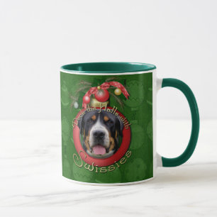 Christmas - Deck the Halls - Swissies Mug