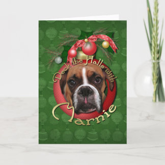 Christmas - Deck the Halls with Marnie Holiday Card