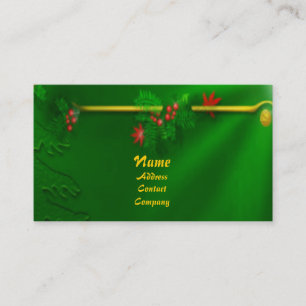 Christmas Deco Profile Card