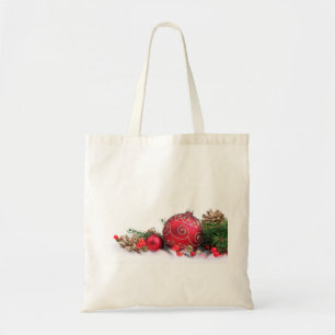 CHRISTMAS DECOR AND HOLIDAY TOTE BAG