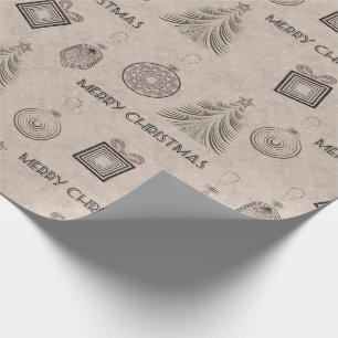 Christmas decor, Christmas, vintage, retro, paper