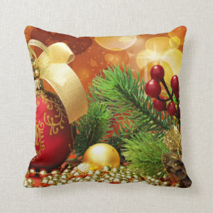 Christmas decor dual pillow
