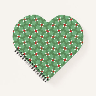 Christmas decor pillow notebook