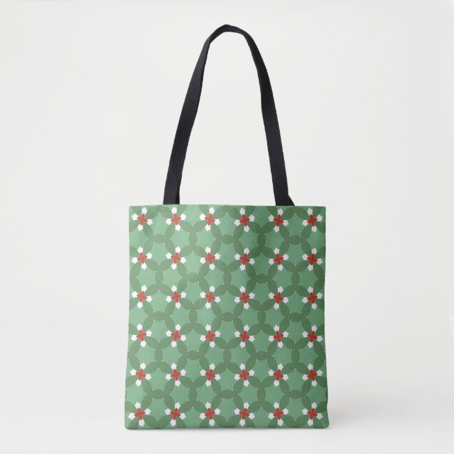 Christmas decor pillow tote bag (Front)