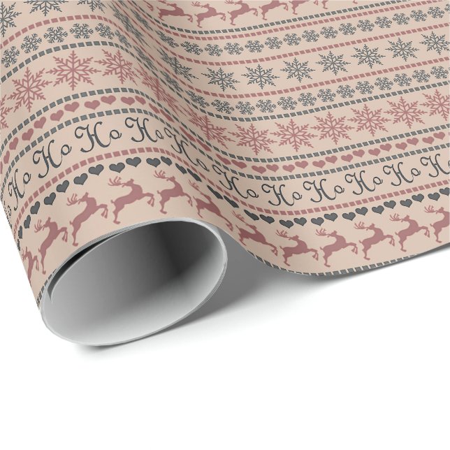 Christmas decor wrapping paper (Roll Corner)