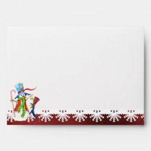 Christmas Decorated Envelopes