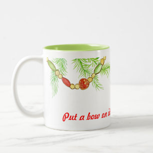 Christmas Decorating Mug