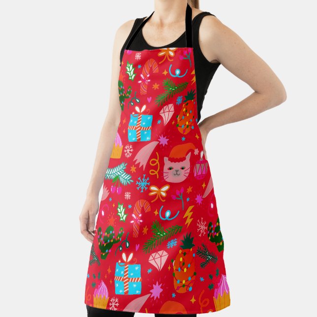 Christmas Decoration Apron (Insitu)