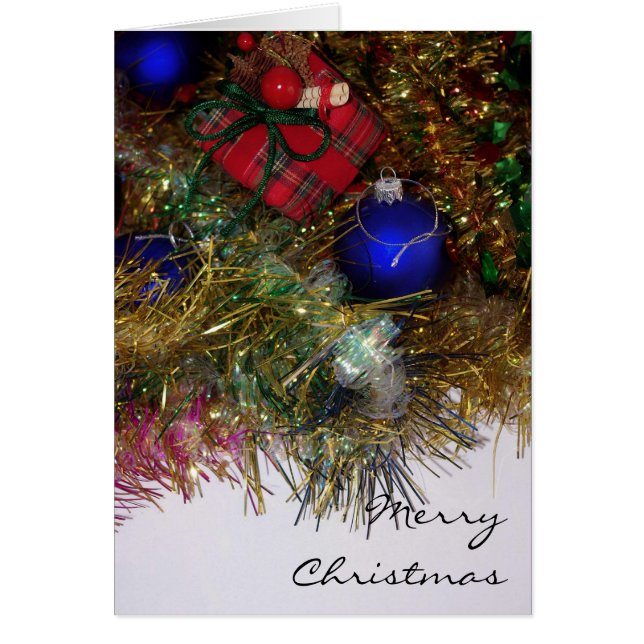Christmas decoration Card (Front)