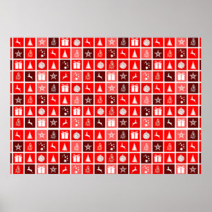 Christmas Decoration Holiday Red Pattern