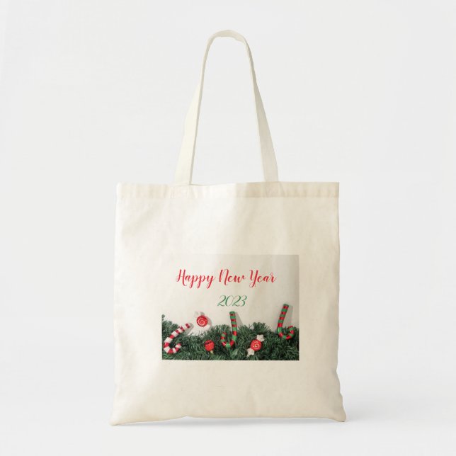  Christmas decoration monogram Tote Bag (Front)
