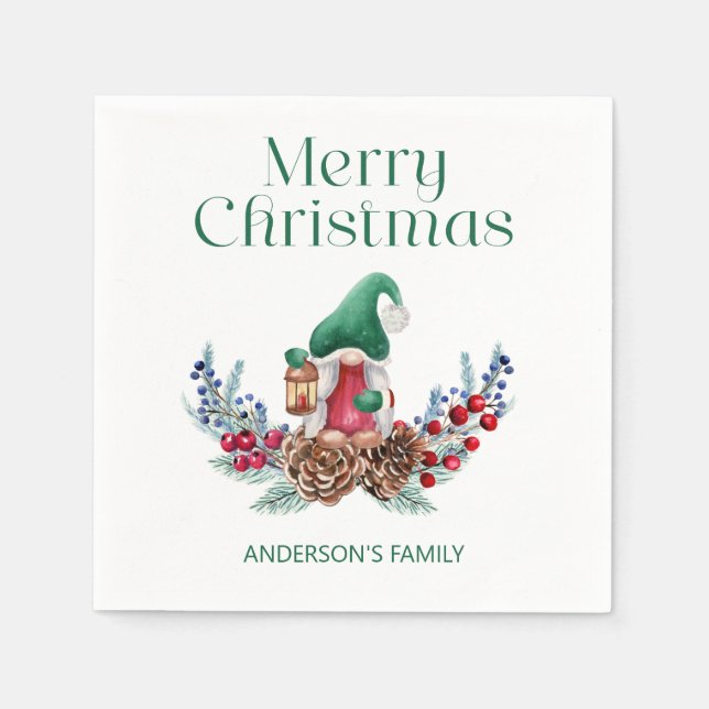 Christmas Decoration Napkin (Front)