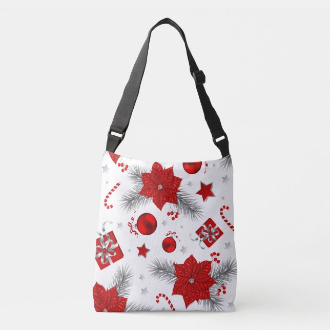 Christmas decoration pattern crossbody bag (Front)