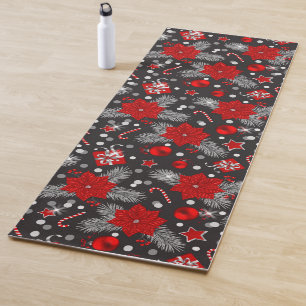 Christmas decoration pattern design yoga mat