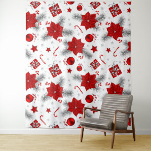 Christmas decoration pattern tapestry