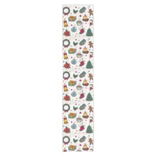 Christmas decoration short table runner