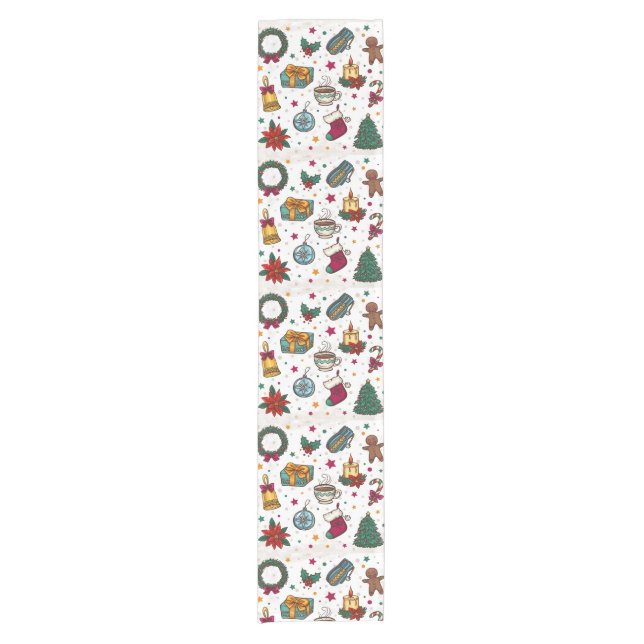 Christmas decoration short table runner (Front)