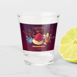 Christmas decoration shot glass