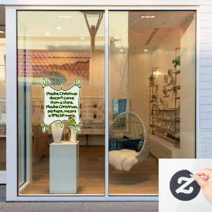 Christmas decoration  window cling