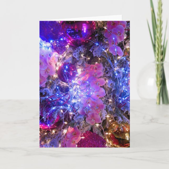 Christmas Decorations Holiday Card (Front)