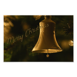 Christmas Decorative Bell Photo Print