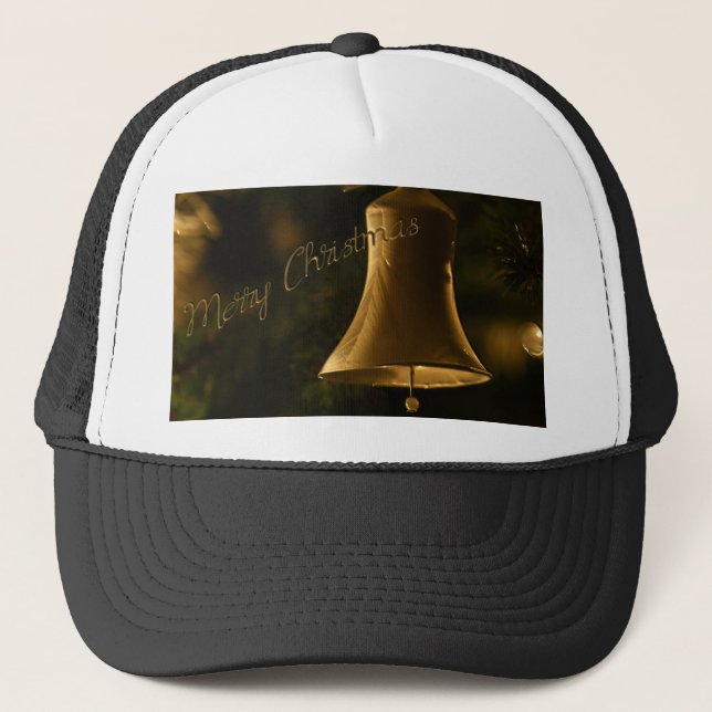 Christmas Decorative Bell Trucker Hat (Front)