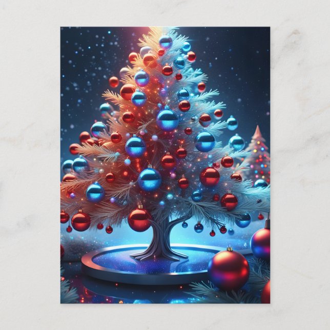 Christmas Decorative Canvas 1 - 002 Postcard (Front)