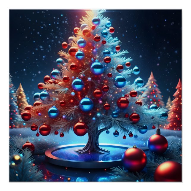 Christmas Decorative Canvas 1 - 002 Poster (Front)