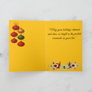 Christmas Decorative Card