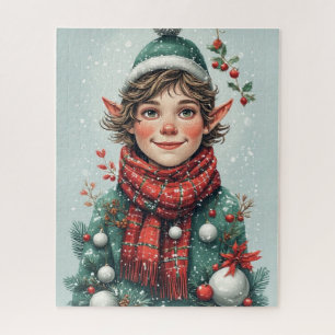 Christmas Decorative Elf Jigsaw Puzzle