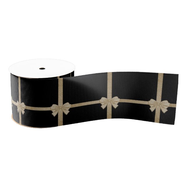 Christmas Decorative Ribbon Grosgrain Ribbon (Spool)