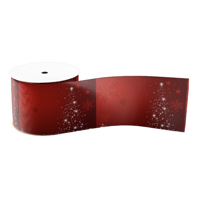 Christmas Decorative Ribbon Grosgrain Ribbon (Spool)