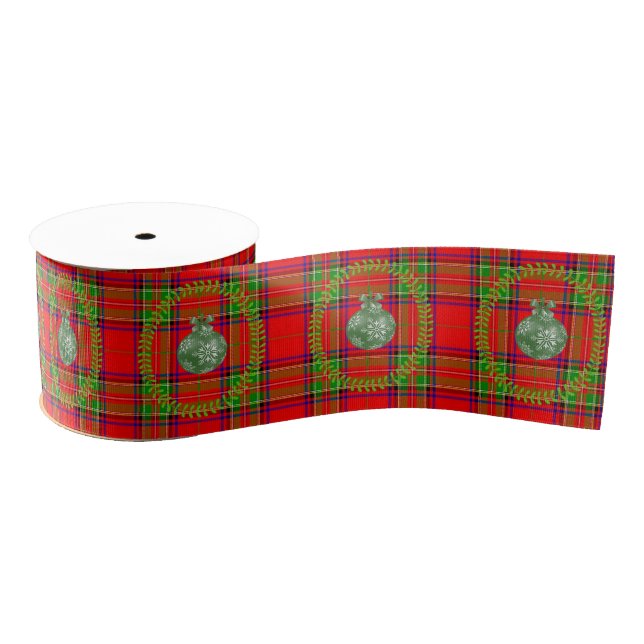 Christmas Decorative Ribbon Grosgrain Ribbon (Spool)