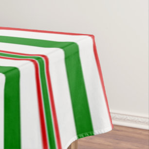Christmas Decorative Stripes Tablecloth