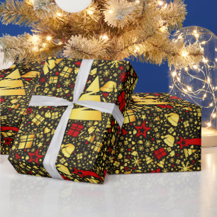 Christmas decorative wrapping paper