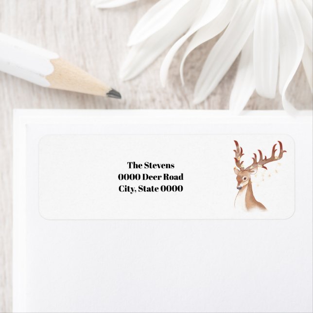 Christmas Deer address  (Insitu)