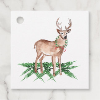 Christmas Deer Gift Tags
