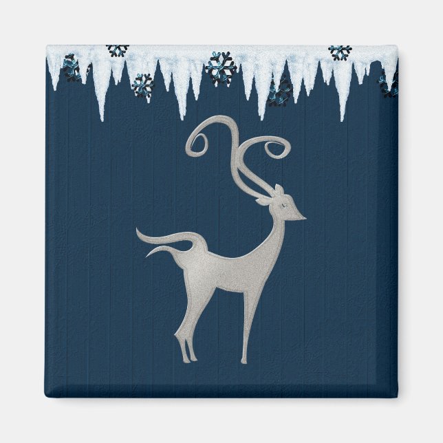 Christmas Deer Magnet (Front)