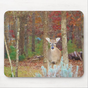 Christmas Deer Mouse Mat