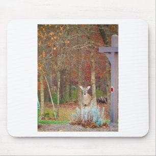 Christmas Deer Mouse Mat