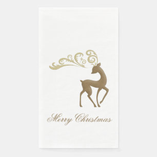 Christmas Deer Napkin