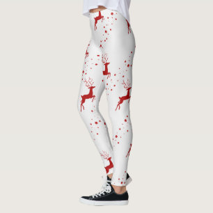 Christmas Deer Pattern Leggings