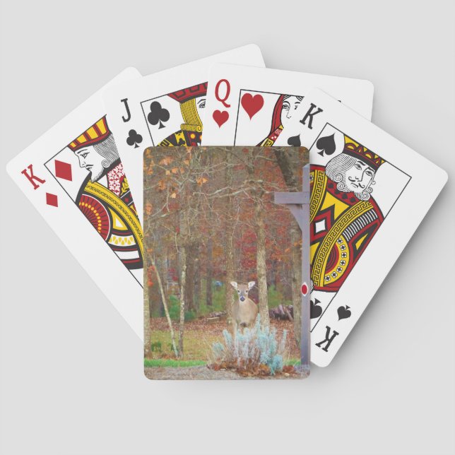 Christmas Deer Playing Cards (Back)