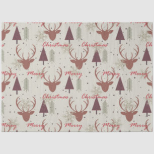 Christmas Deer Series Design 11 Tissue Paper