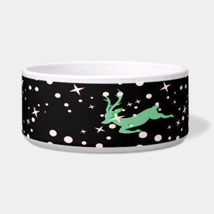 Christmas Deer Star Winter Pattern
