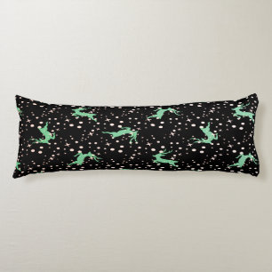 Christmas Deer Star Winter Pattern Body Cushion