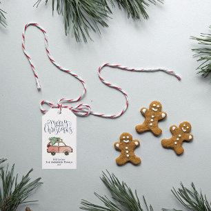 Christmas Delivery {BLUE} Gift Tags