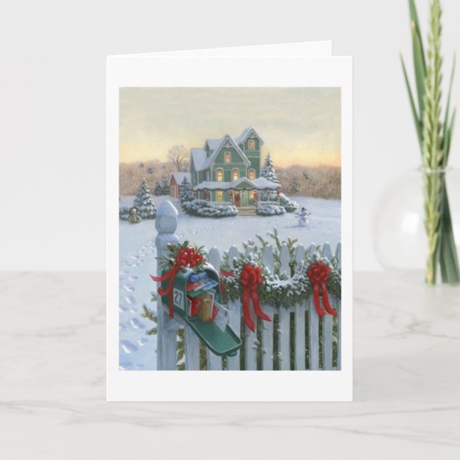 Christmas Delivery Holiday Card (Front)